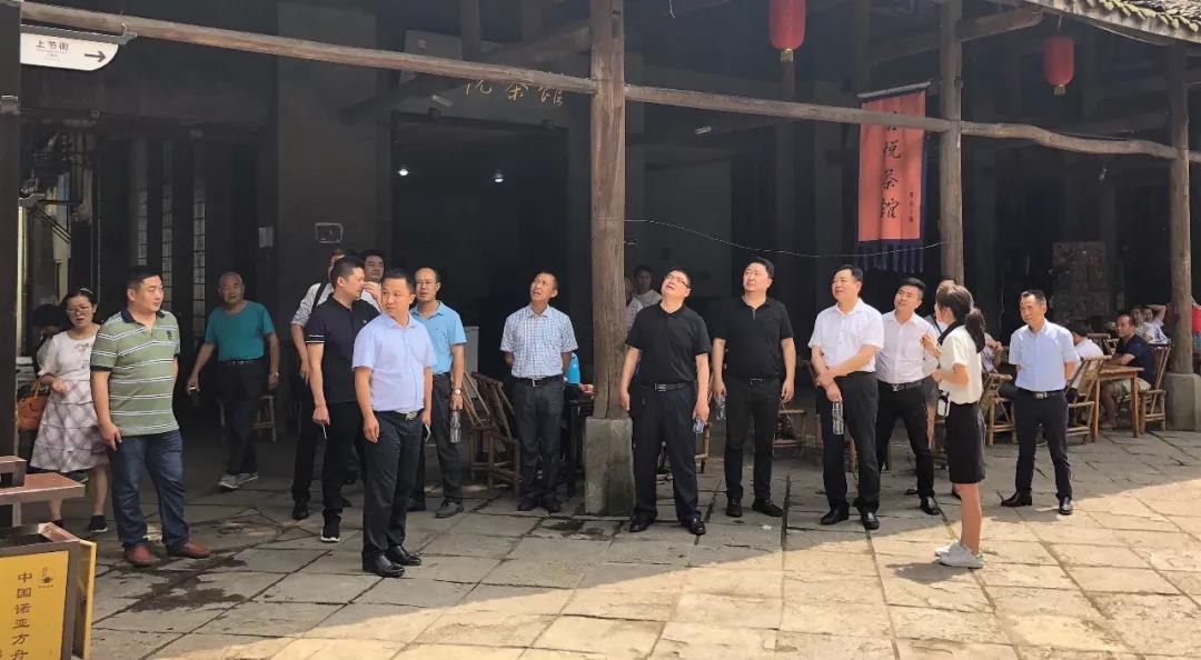 博鱼买球首选团队一行赴犍为县考察文化旅游产业