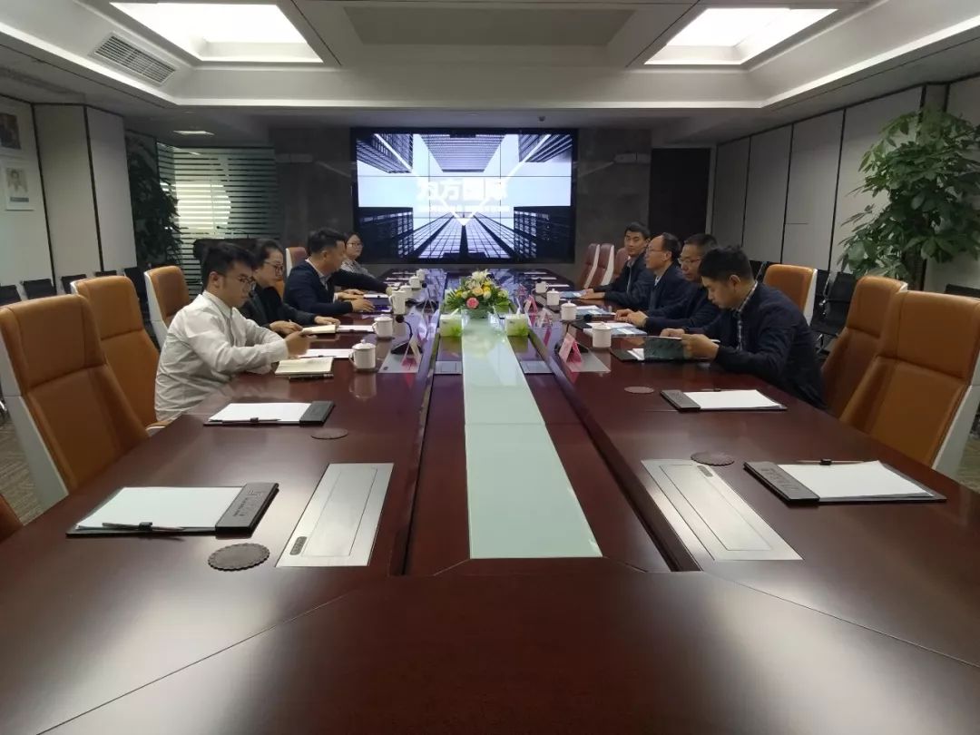 龙泉驿区城投公司董事长李智一行走访调研博鱼买球首选集团