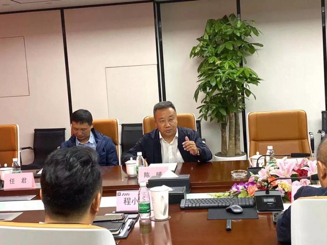 鄂尔多斯市委宣传部一行莅临博鱼买球首选集团考察调研