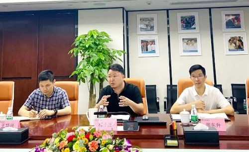 玉龙集团董事刘晓华一行莅临博鱼买球首选考察交流